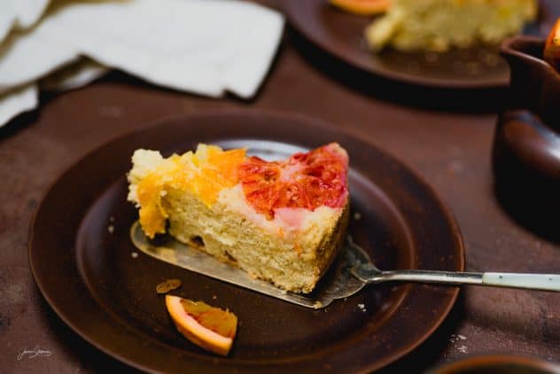 Read more about the article Odwrócone ciasto z pomarańczami
